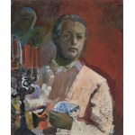 Rajmund Kanelba, AUTOPORTRET W CZERWIENI, 1944