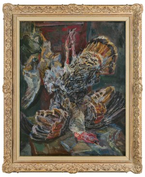 Henryk Epstein, MARTWA NATURA Z INDYKIEM, 1938