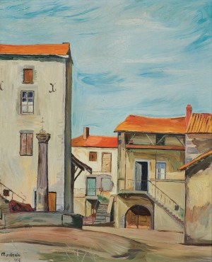 Szymon (Simon) Mondzain, W MIASTECZKU, 1928