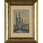 Nikifor Krynicki, VIEW OF KRAKOW, late 1950s.