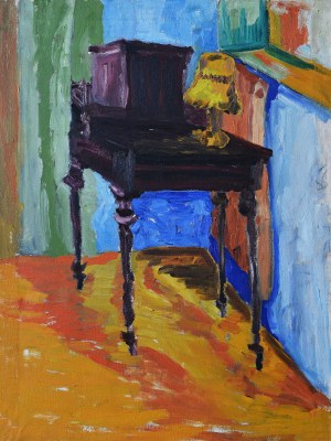 Tadeusz Chyła, Martwa natura z żółtą lampką,