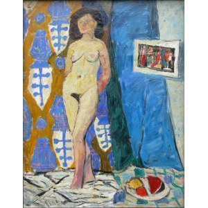 Tadeusz Chyla, Nude with Coats of Arms,