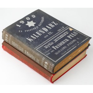 Calendar 1909 and 1950 - set (2pcs)