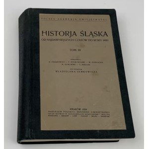 Storia della Slesia dai tempi più antichi al 1400 - Volume III