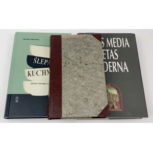 Ślepa kuchnia, Księga przysłów, Aetas media... - zestaw (3szt)