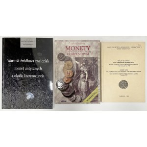 Numizmatyk antyczna, Publikacje naukowe - zestaw (3szt)