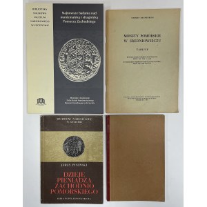 Pomorze, katalogi i opracowania - zestaw (4szt)