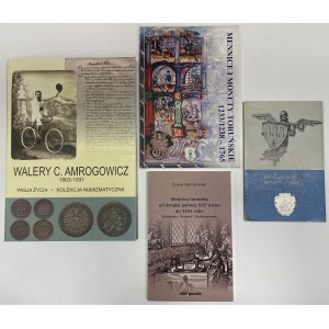 Mennictwo Torunia i kolekcja Amrogowicza - zestaw (4szt)
