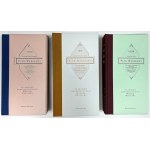 Plan of Warsaw 1768, 1912 and 1939, Museum of Warsaw - set (3pcs)