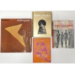 Nudes and pornography from the 19th century. - Photo albums - set (4pcs)