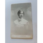 CARDBOARD PHOTO ZAMOSC, FOT STRZYŻOWSKI, WOMAN