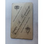 CARDBOARD PHOTO WARSAW FOT BOGACKI, THREE WOMEN