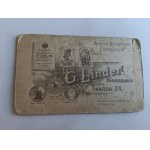 CARDBOARD PHOTO WARSAW FOT LINDER, WOMAN