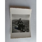 PHOTO MOTORCYCLE MOTOR 1956