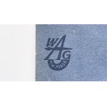 proj. Wojciech FANGOR (1922-2015), Jerzy TCHÓRZEWSKI (1928-1999), 5th World Festival of Youth and Students, 1955