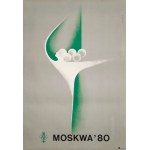 proj. by Karol SLIWKA (1932-2018), Summer Olympic Games, Moscow, 1980