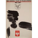 proj. Jerzy TREUTLER (1931-2020), "One hundred years of Polish sports" 1867-1967, 1966