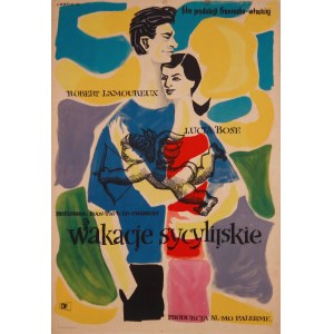 proj. Jan MŁODOŻENIEC (1929-2000), Wakacje sycylijskie, 1956