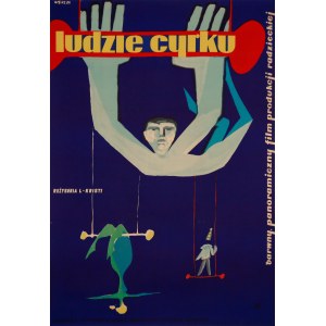 porj. Wojciech WENZEL, People of the Circus, 1950s.