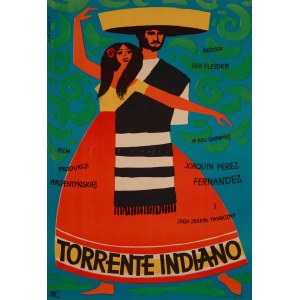 proj Hubert HILSCHER (1924-1999), Torrente Indiano, 1950s.