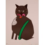 proj. Henryk TOMASZEWSKI (1914-2005), Kot, 1977