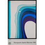 designed by Jan LENICA (1928-2001), Summer Olympic Games in Munich, 1972