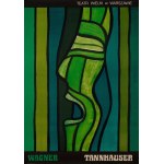 designed by Jan LENICA (1928-2001), Tannhäuser, Grand Theater, 1974