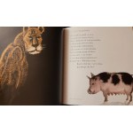 Józef Wilkoń, The Lioness and the Sow. Illustration design of 