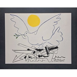 Pablo Picasso (1881-1973), Colombe au Soleil (Pour La Paix), 1962