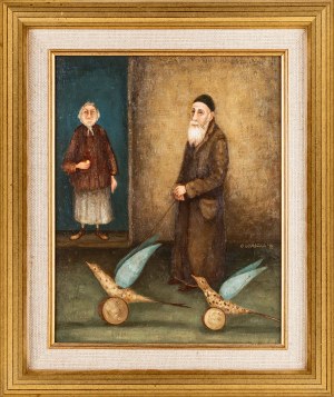 Grażyna Lubaszka, Sprzedawca drewnianych ptaszków, 1998