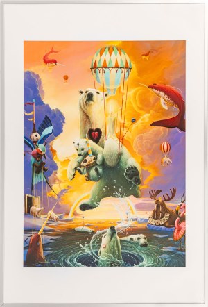 Antonio Segura, Plakat Polar Express, 2020