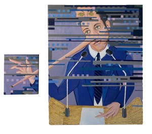 Mariusz Drabarek, Polityk (dyptyk), 2025