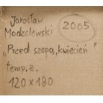 Jarosław Modzelewski (nar. 1955, Varšava), Pred búdou, apríl, 2005