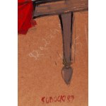 Leszek Sobocki (b. 1934, Częstochowa), Slid off the table, 1989