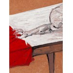 Leszek Sobocki (b. 1934, Częstochowa), Slid off the table, 1989