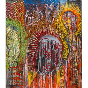Janusz Akermann (b. 1957), False Saints are in Pip, 2024