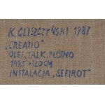 Krzysztof Gliszczynski (b. 1962, Miastko), Creatio, installation Sefirot, 1987.