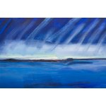 Jacek Ziemiński (geb. 1953, Warschau), Blaue Landschaft, 1983