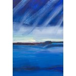 Jacek Ziemiński (geb. 1953, Warschau), Blaue Landschaft, 1983