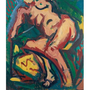 Jaroslaw Bauć (b. 1959), Composition of Figures, 1985