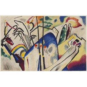 Wassily Kandinsky (1866 - 1944 Neuilly-sur-Seine), Kompozice IV, 1911/1955