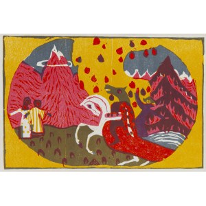 Wassily Kandinsky (1866 - 1944 Neuilly-sur-Seine), Mountains, 1913/1951