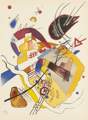 Wassily Kandinsky (1866 - 1944 Neuilly-sur-Seine), Kompozycja , 1923/1957