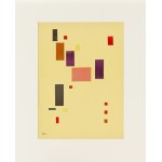 Wassily Kandinsky (1866 - 1944 Neuilly-sur-Seine), Found Jaune, 1931/1953