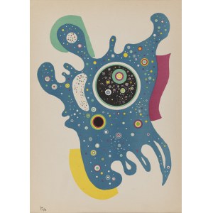 Wassily Kandinsky (1866 - 1944 Neuilly-sur-Seine), Gwiazdy, 1938