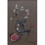 Victor Zin(1925-2007),Still life with roses