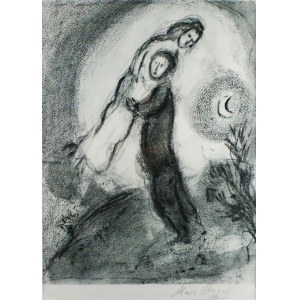Marc Chagall (1887-1985), Sichem rapisce Dine