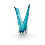 Artistic Vase "Wings" - Hand Formed Glass | Vintage,Murano, 1960s/70s.