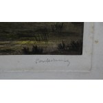 Joseph Pankiewicz (1866-1940) "Sheep Grazing".