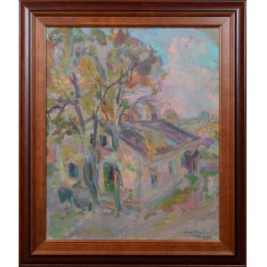 Kasper POCHWALSKI (1899-1971), Landscape - House, 1946